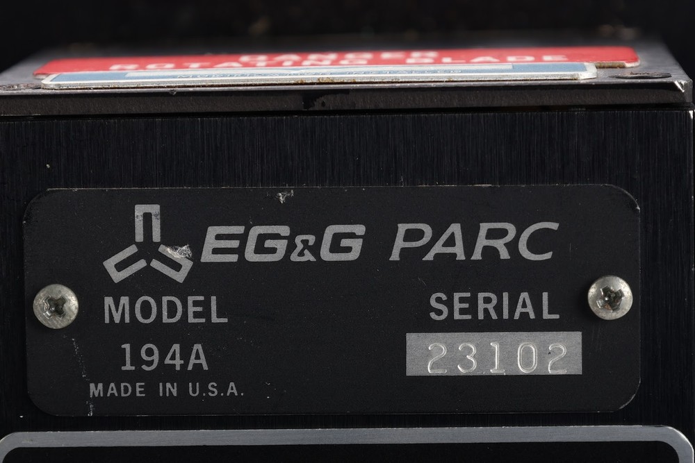 EG&G Parc 194A Variable Frequency Light
