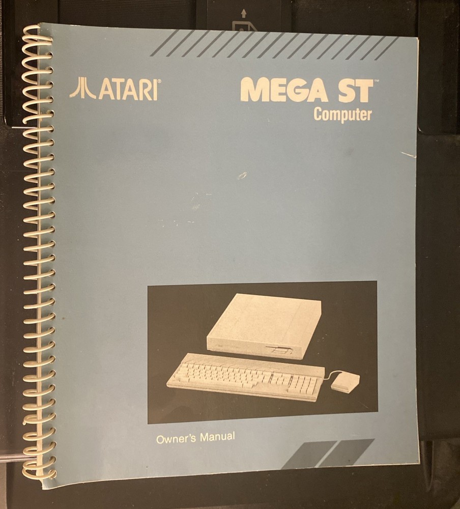 MEGA ST OWNERS MANUAL - Atari - FREE SHIPPING