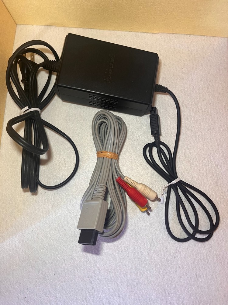 Nintendo GameCube Console + Controller + AC Adapter(for 100V) + Stereo AV Cable