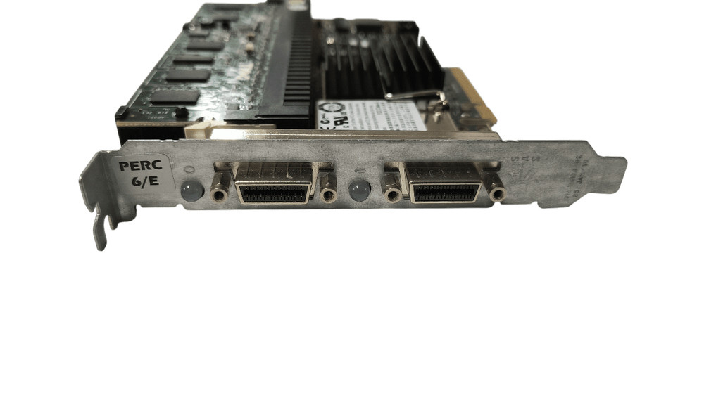 DELL J155F - PERC 6/E PCI-E SAS RAID CONTROLLER WITH 512MB Battery