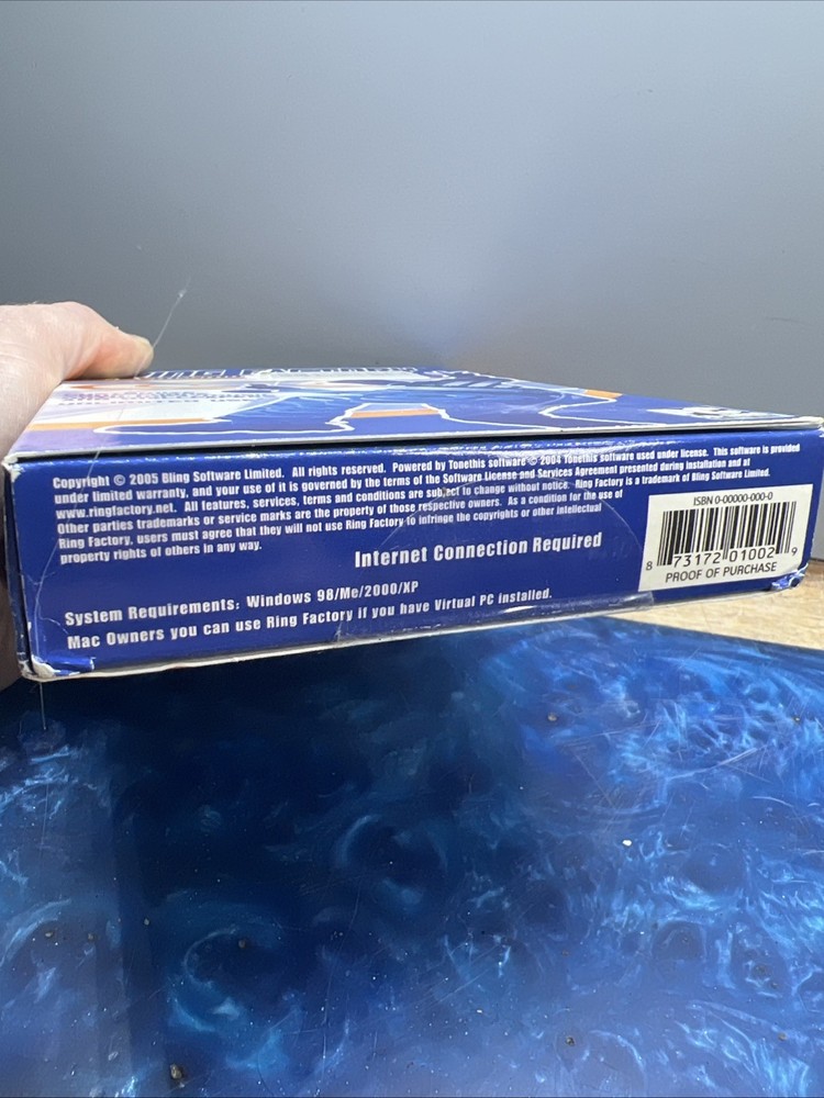 Vintage PC MP3 Ringtone Ring Factory CD-ROM PC Computer Software New Sealed