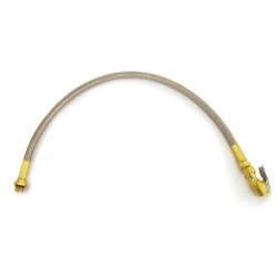 Astro Pneumatic 3018HSS 21" Stainless Steel Air Hose with Fittings and Chuck