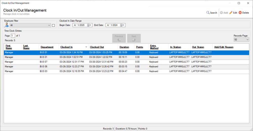 Efficient Employee Time Clock Software - Boost Productivity with TimeDrop!