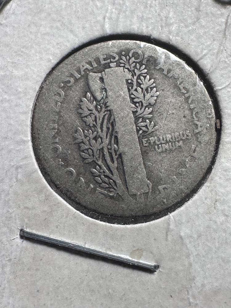 1921 mercury dime Lot#774