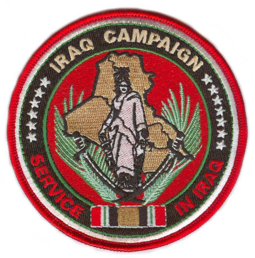 Iraq Campaign Patch