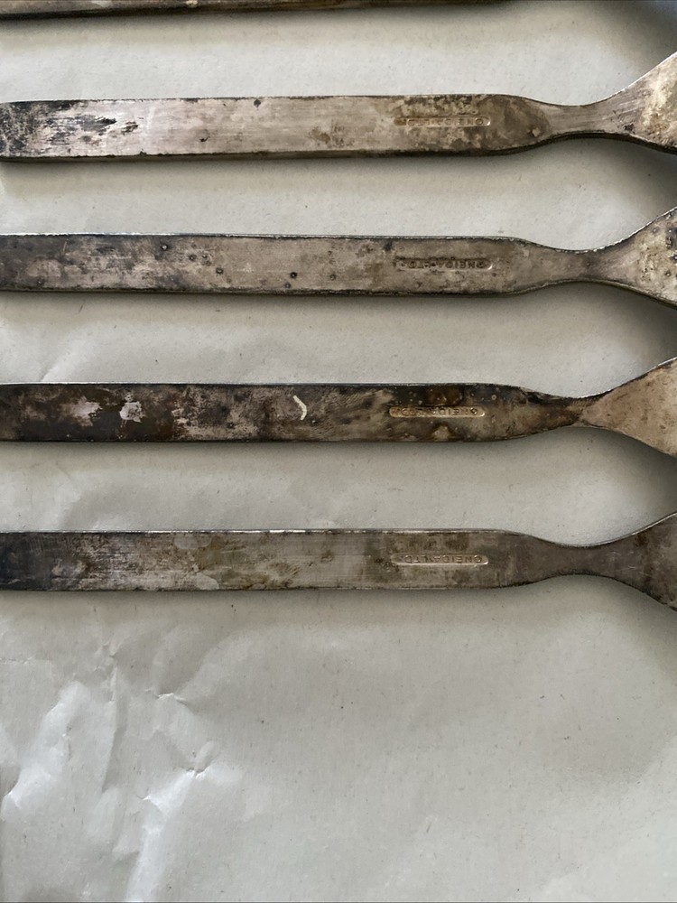 Oneida LTD Majorca Dinner Fork Lot of 7 Silver-plate Flatware Replacement