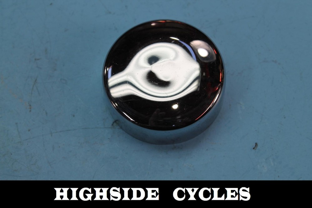 1178 01 HARLEY-DAVIDSON SOFTAIL CHROME FORK CAP TOP UPPER NUT BOLT CAP 45670-80A