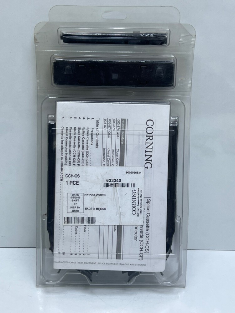 Corning CCH Splice Cassette CCH-CS