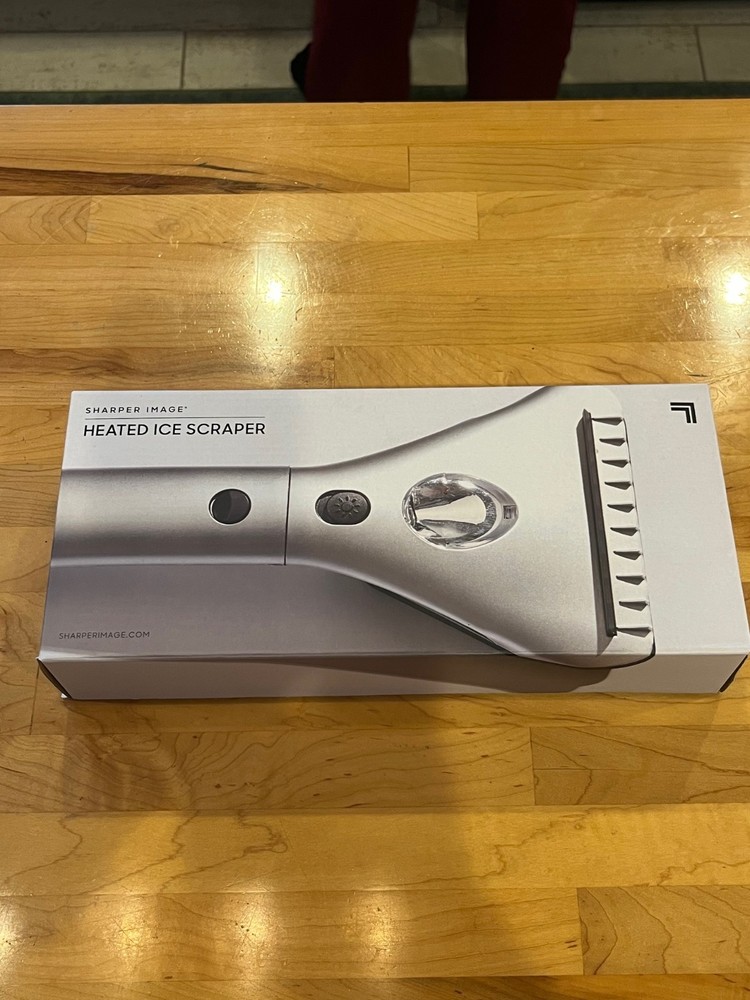 Sharper Image Heated Ice Scraper, BRAND NEW