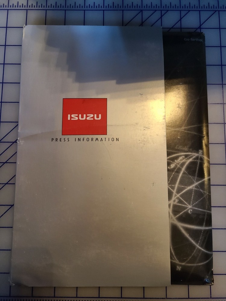 1999 Isuzu Press Kit Product Information