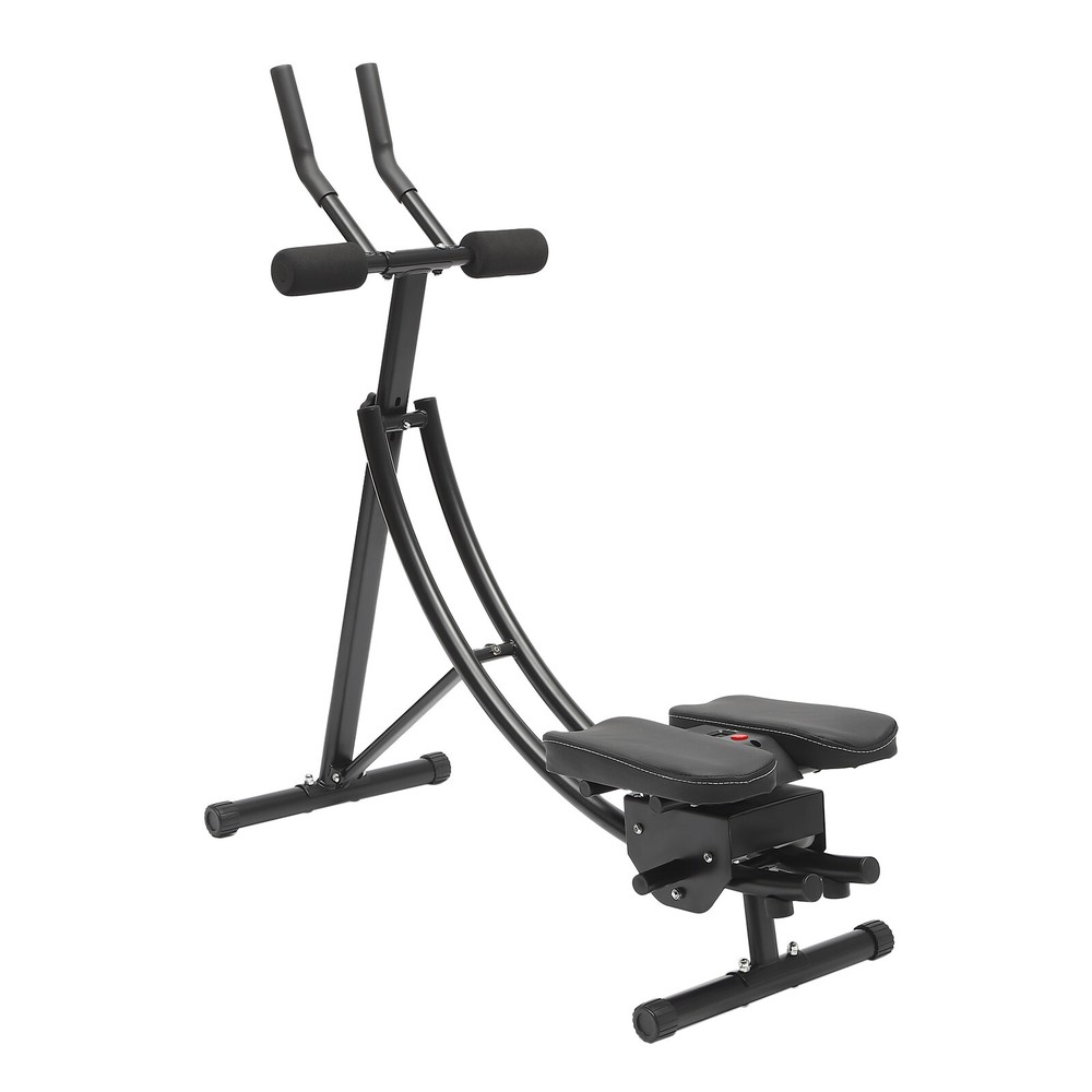 Fitness AB Machine Abdominal Workout Roller Slider Equipment Adjustable Training