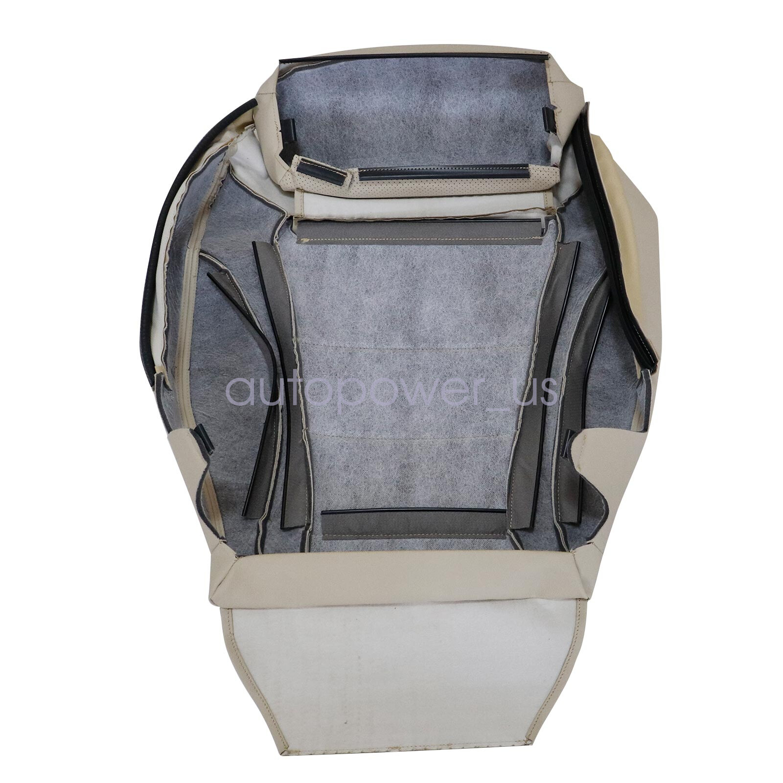 For 2015-2021 Mercedes Benz C300 Driver Bottom Leather Seat Cover Tan