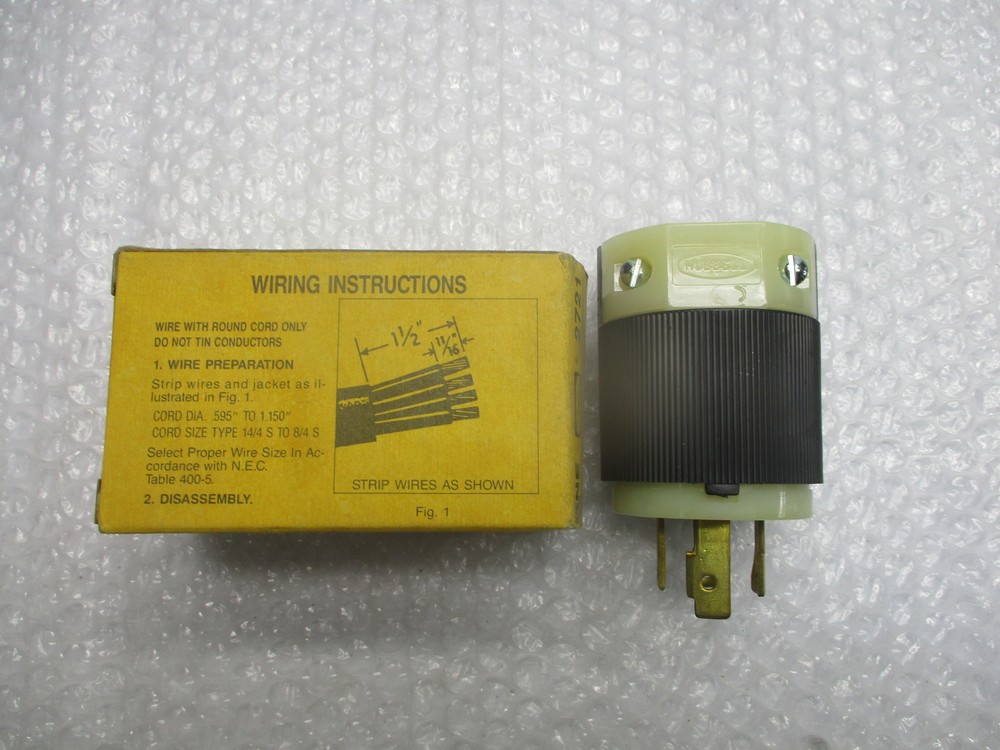 HUBBELL 2721 PLUG NSMP