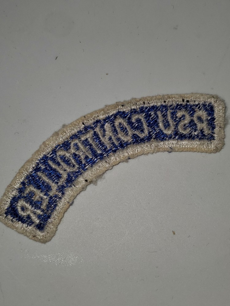 1960s 70s US Army RSU Controller Tab Patch L@@K!!!