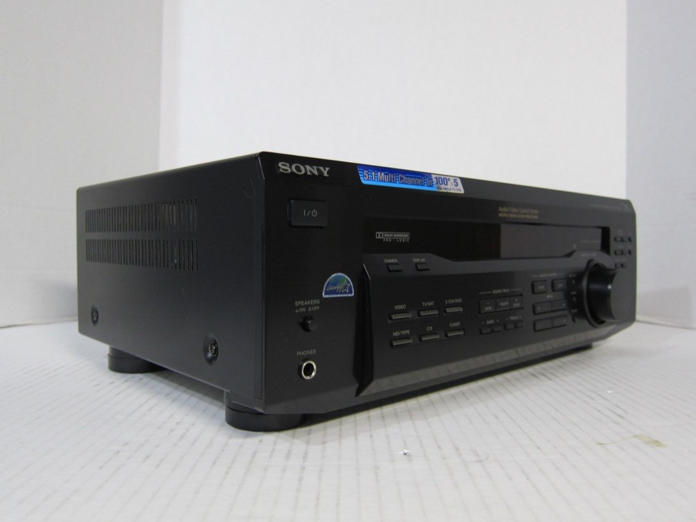 SONY STR-DE345 RECEIVER - Remote Control, Owner's Manual, AM Loop Antenna Bundle
