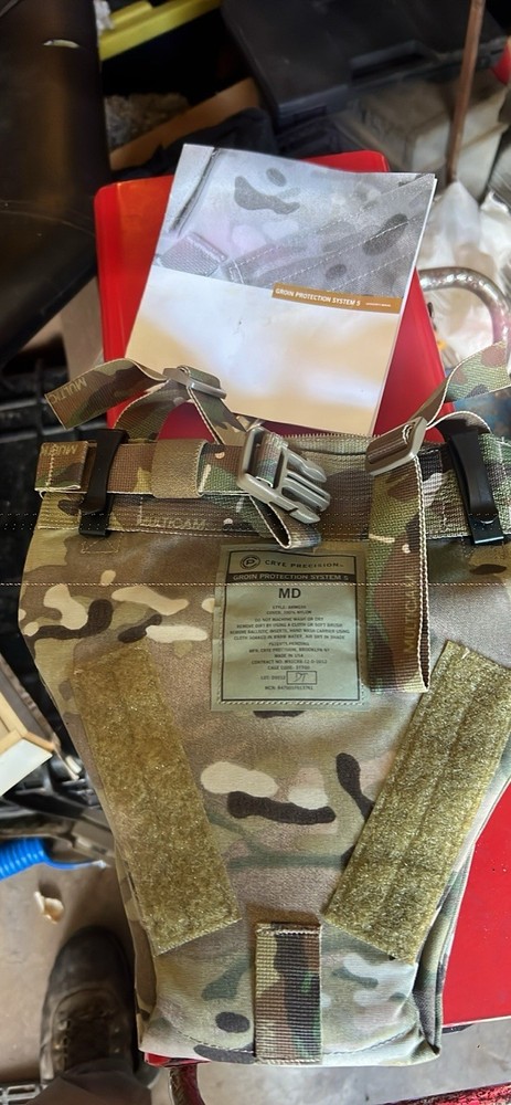Crye Precision Groin Protection System With Inserts