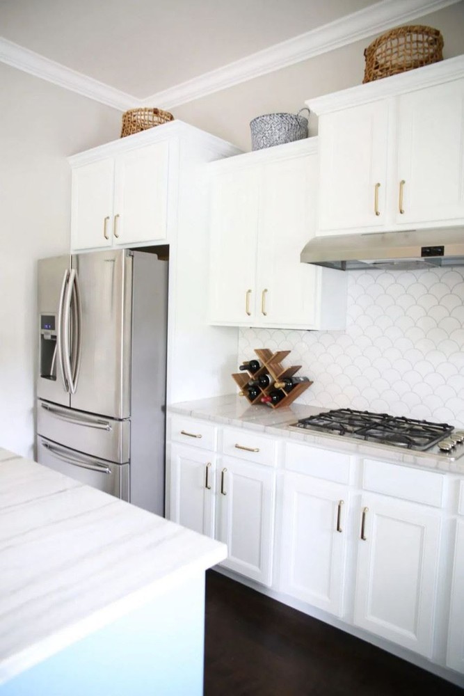 5" North Hampton Octagon Pull Soft Brass