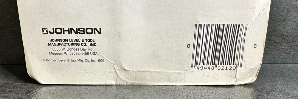 Johnson 2120 Pecision Water Level - New