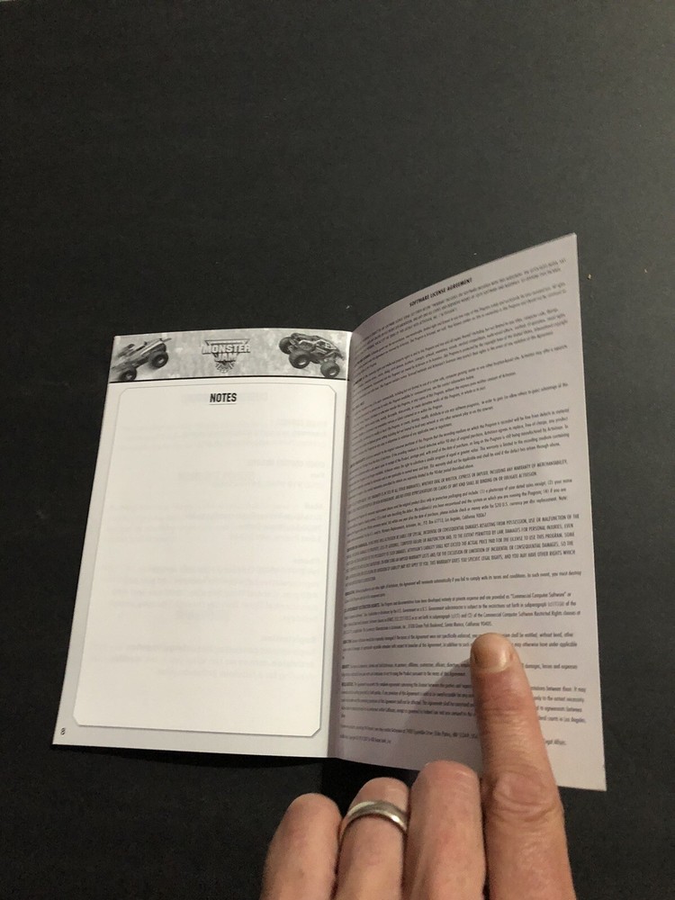 Monster jam ps2 manual Only