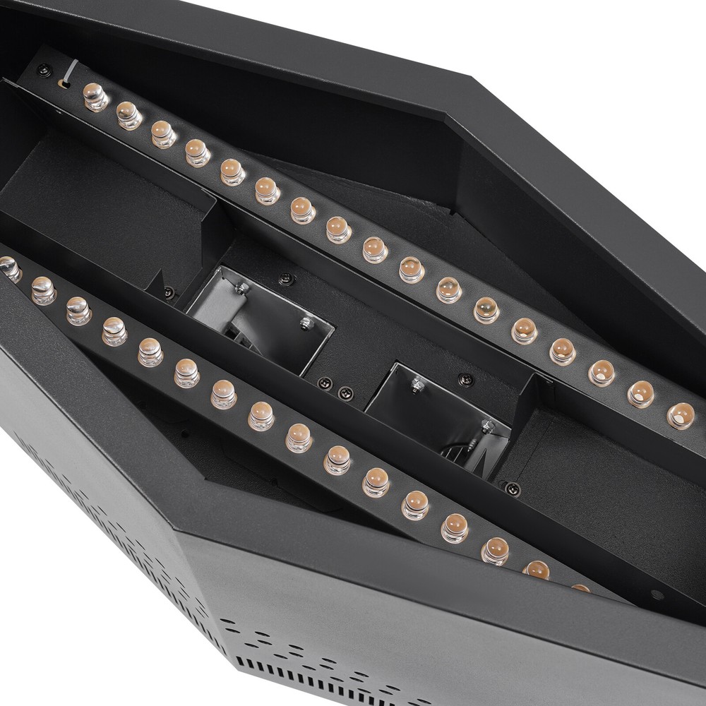 36 LED Stage Atmosphere Effect Fake Fire Flame Machine Flame Fire Light Machine