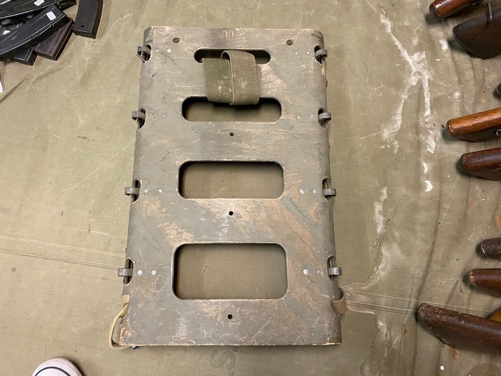 ORIGINAL WWII US ARMY M1944 EQUIPMENT AMMO CARRY PACK BOARD BACKPACK-DATED 1944