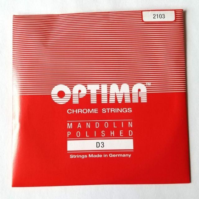 [OPTIMA] Optima Mandolin Strings Red D3 Strings Rose Strings 2 Pieces