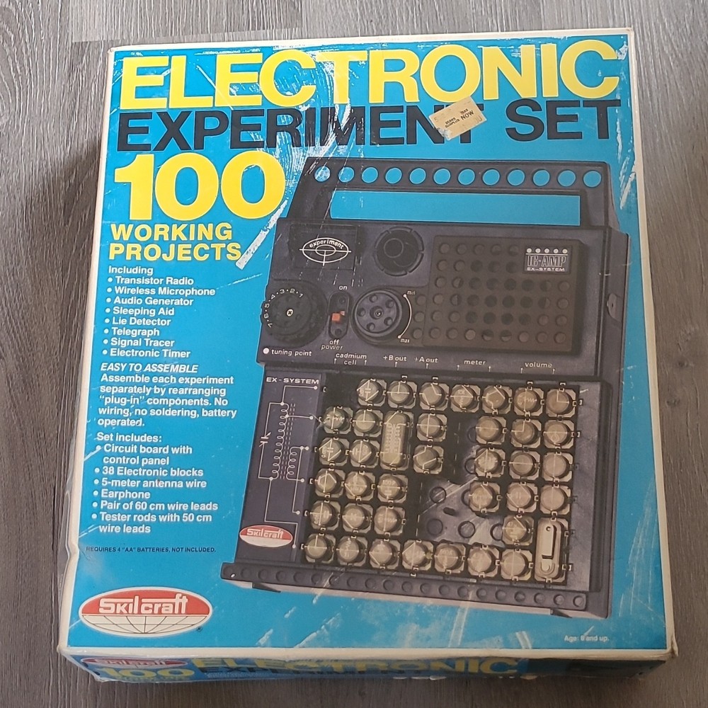 Skilcraft Electronic Experiment Set 100 Working Projects