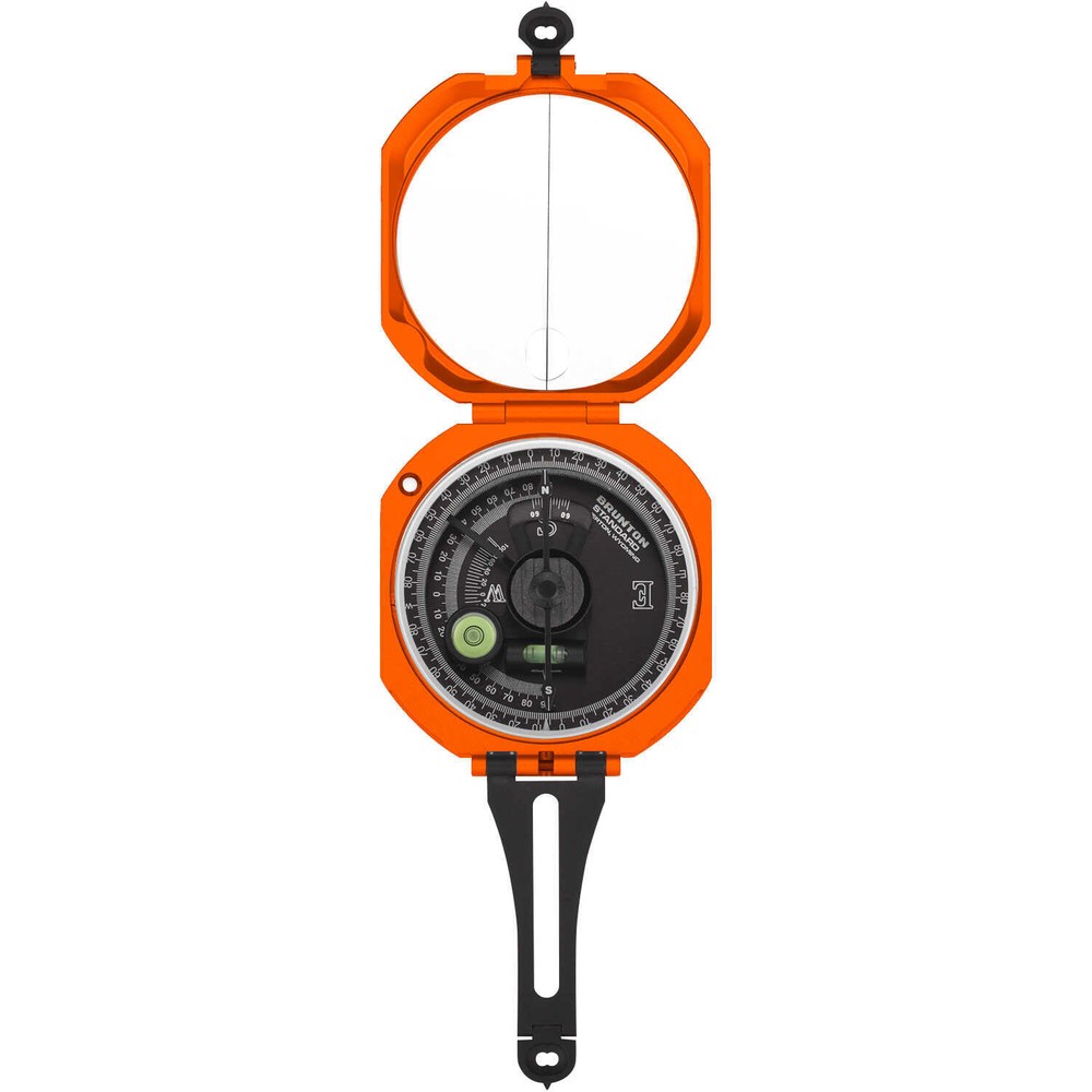 Brunton Induction-Damped Standard Transit Orange Quadrant