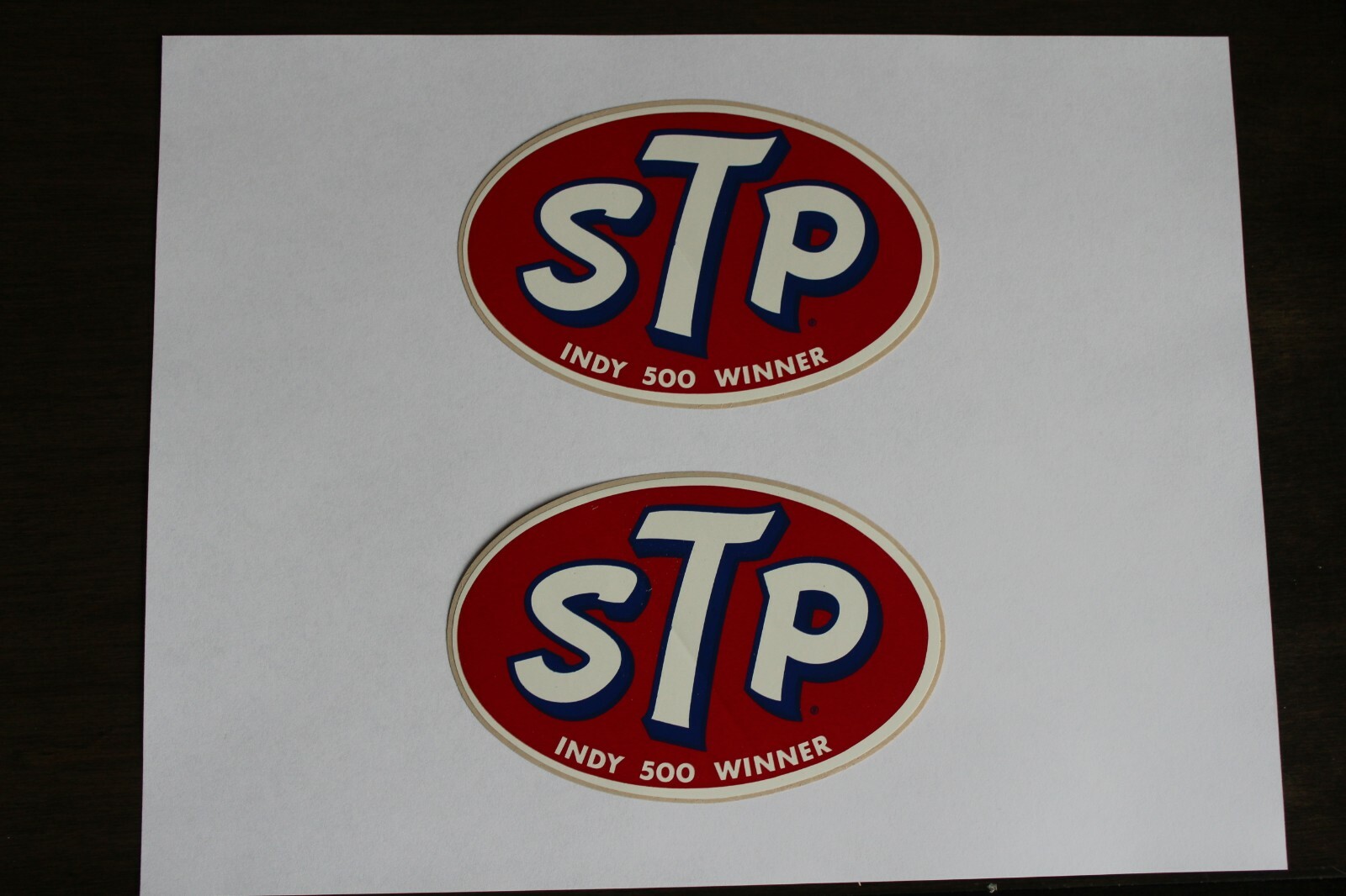 1969 STP 2 VINTAGE ORIGINAL INDY 500 WINNER RACING STICKERS DECALS NOS