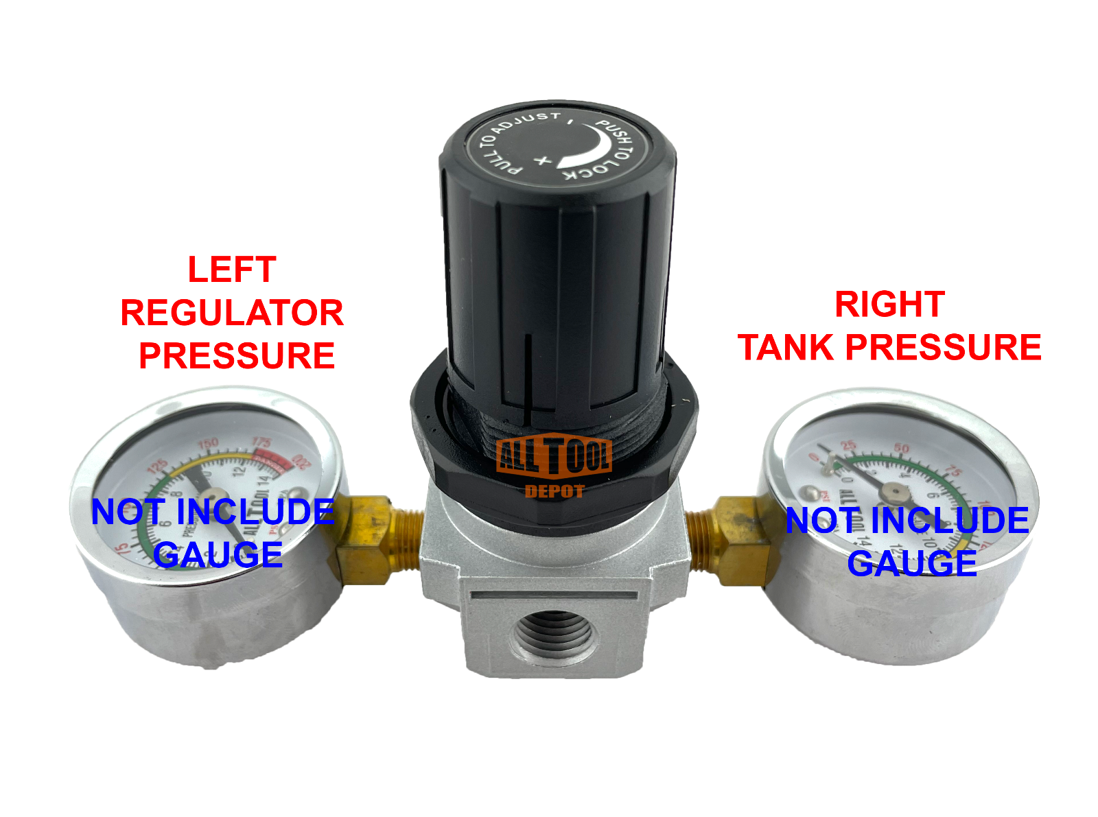 Universal Air Regulator SPECIAL DESIGN for check Tank and Regulator Pressure