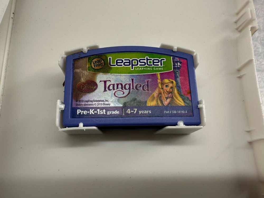 Disney TANGLED LeapFrog Leapster Learning Game Reading