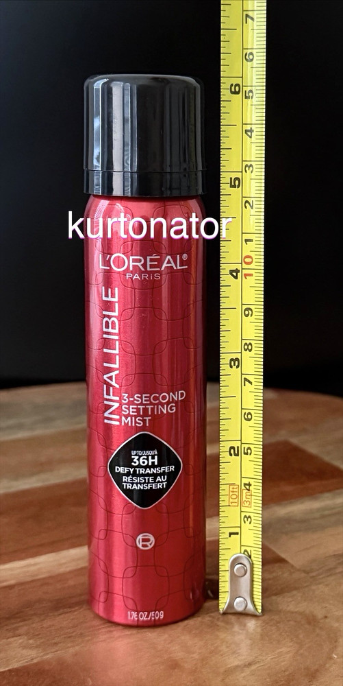 L'OREAL Infallible 3-Second Setting Mist NEW 1.76 oz
