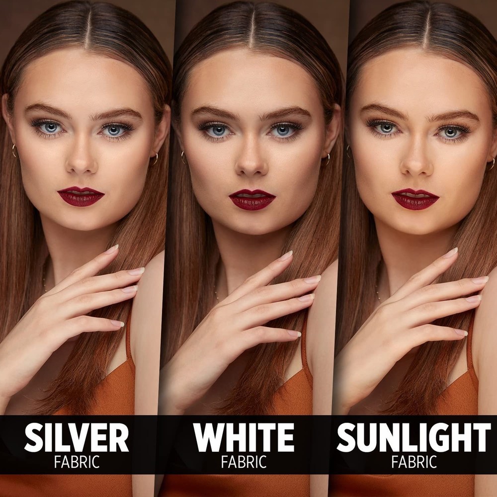 Westcott Eyelighter 3 - The Original Curved Reflector. Includes Silver,...