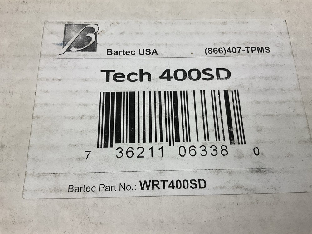 *NEW* Bartec Tech400SD TPMS Activation Diagnostic Programming Scan Tool WRT400SD