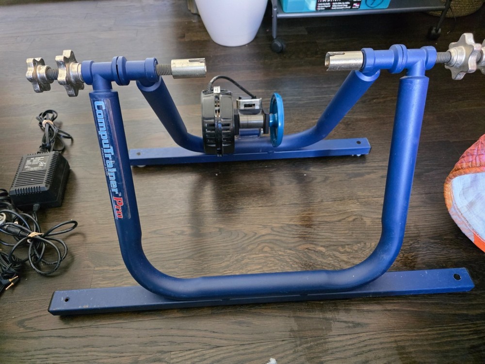 RacerMate CompuTrainer full setup Controller + Generator, front wheel stand