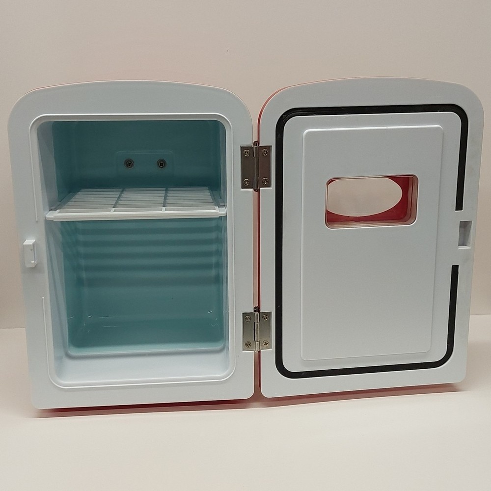 Igloo Retro 6 Can Mini Fridge Red Tested Working