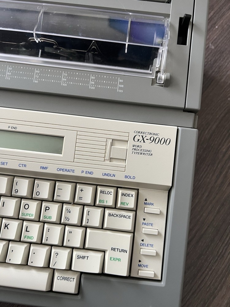 Brother GX-9000 Correctronic Word Processing Typewriter w/ GrammarCheck+ Tested!