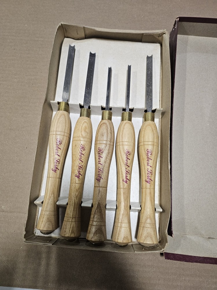Robert SorbrySHEFFIELD ENGLANDWOODTURNING TOOL 5 SET