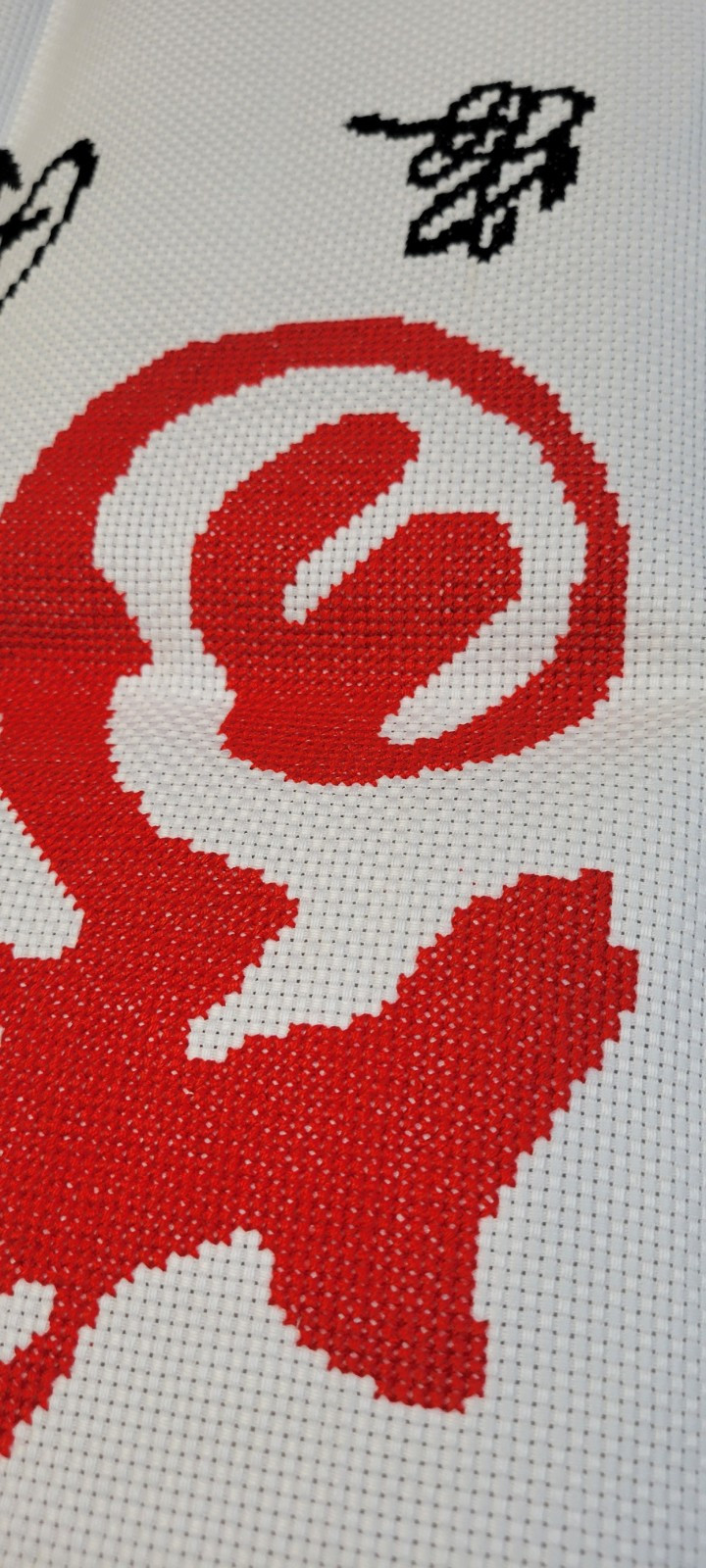 Chinese Japanese 2 Complete Cross Stitch Tapestry Floral Vase Fortune Happiness