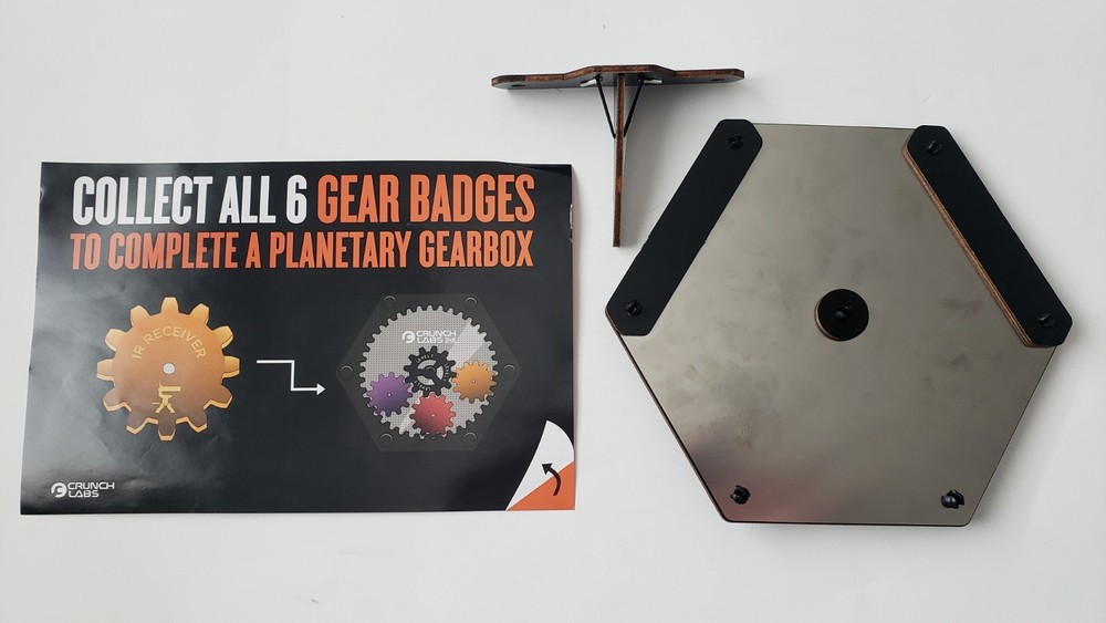Mark Rober Hack Pack Replacement Gear Badge Stand without gears