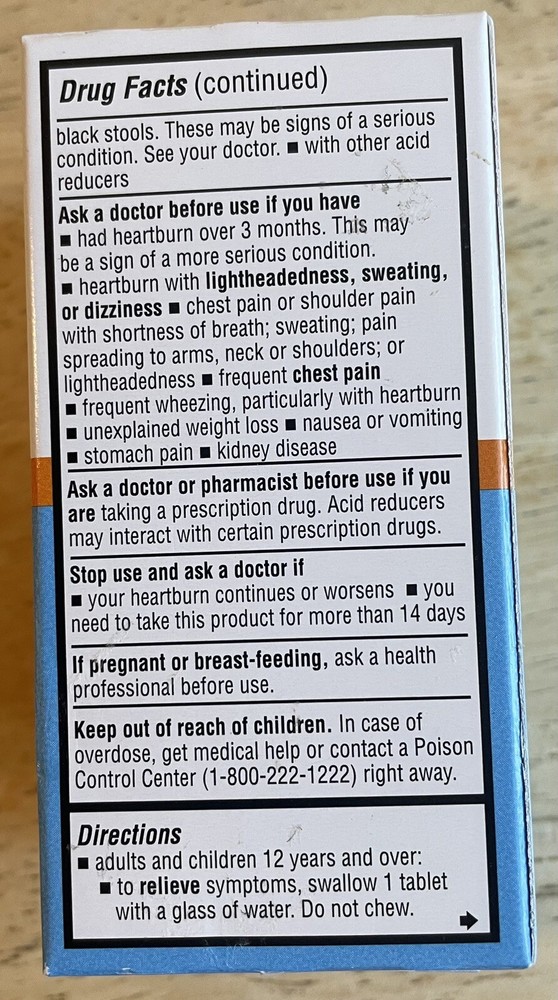 Equate Maximum Strength Acid Reducer 20 mg, 100 Count