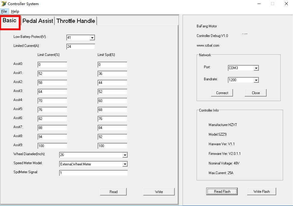 BAFANG USB Programming Cable PC Programmed Wiring for Ebike BBS0102 HD Mid Motor