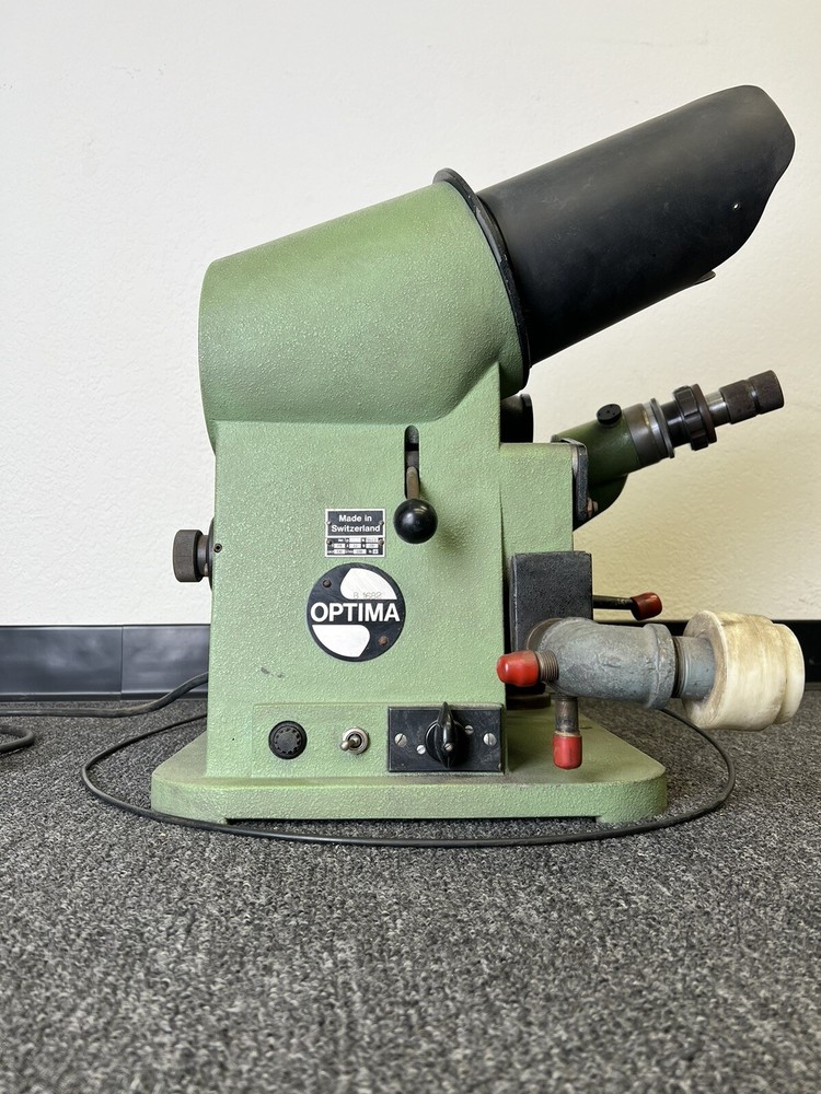 Optima Drill Grinder Sharpener Universal Precision Optical Splitter Swiss Made