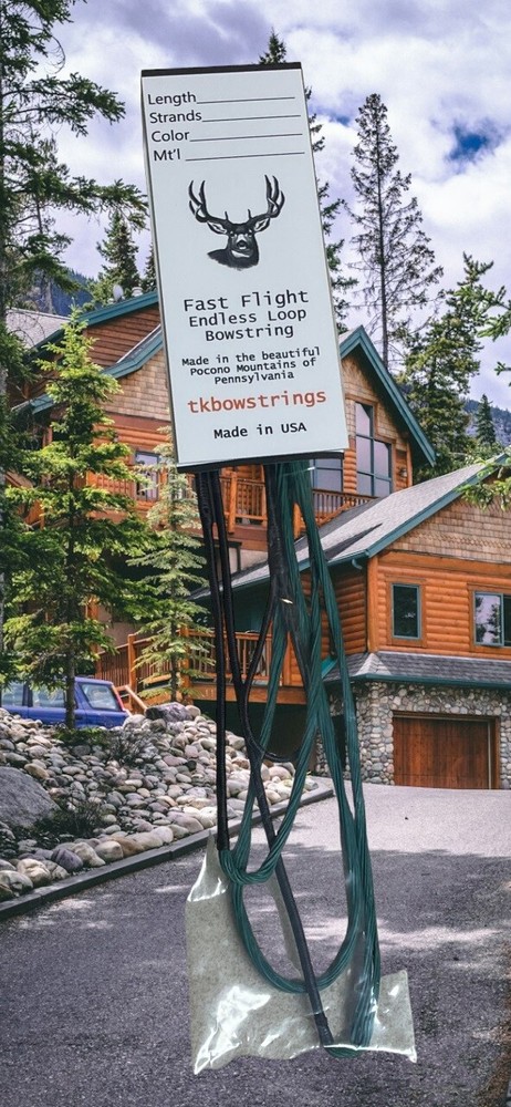 Fast Flight Bowstring / D97 / 16 strands / CHOOSE YOUR COLOR AND STRING LENGTH!