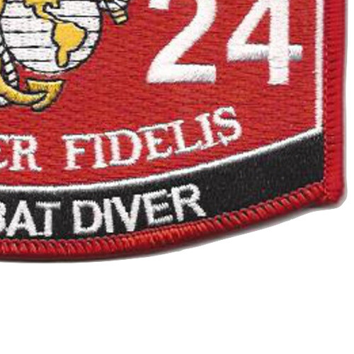 8024 Combat Diver MOS Patch