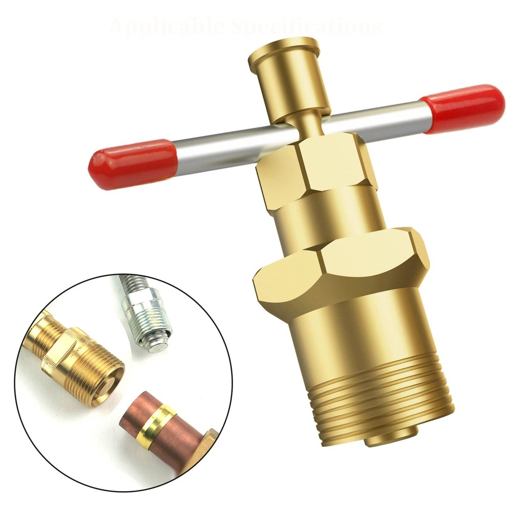 Bolaxin Olive Puller Brass Pipe Tool Fitting Thread Remover 1/2'' &...