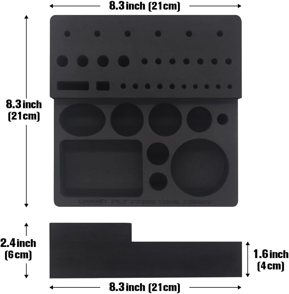 Fly Tying Tool Caddy Organizer-Essential Fly Tying Stations Fishing Tool Thread