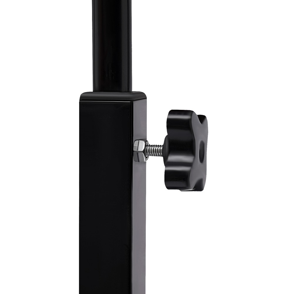 C-Shaped Side Table Adjustable, Height Adjustable C Table with Wheels