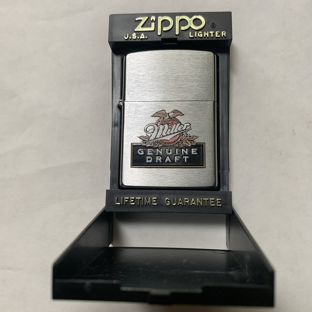 Zippo Lighter Miller Genuine Draft