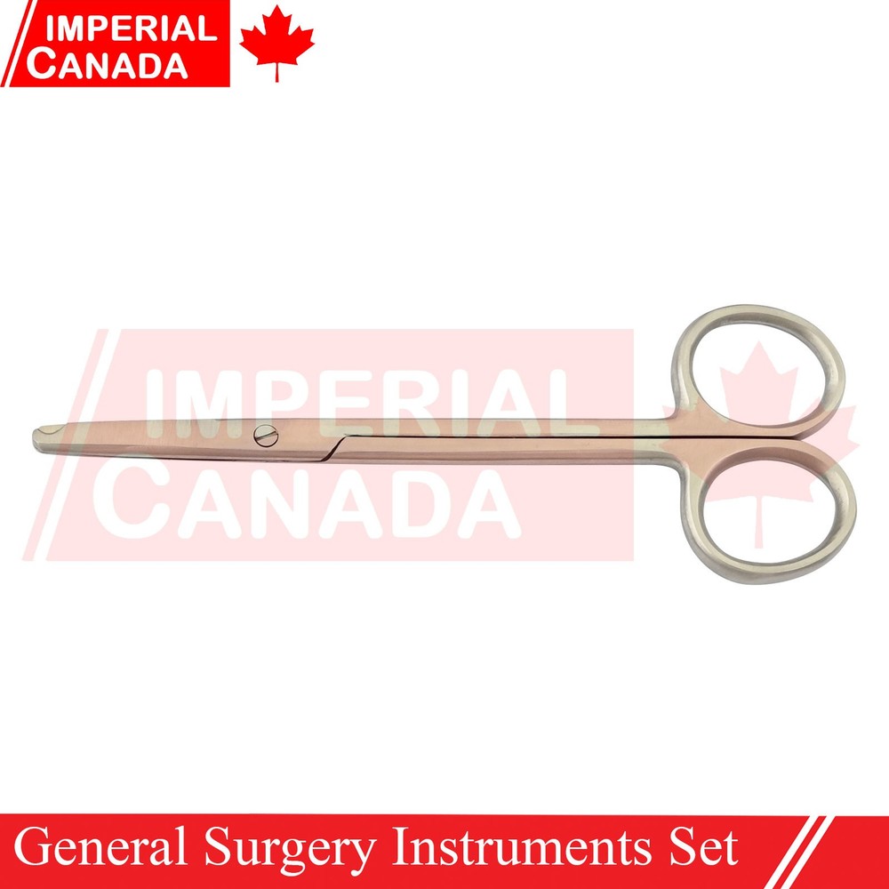 25 Pcs Minor General & Plastic Surgery Instruments Set Veterinary Dissection Kit